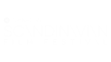 Scandinavian Film Festival title treatment in white